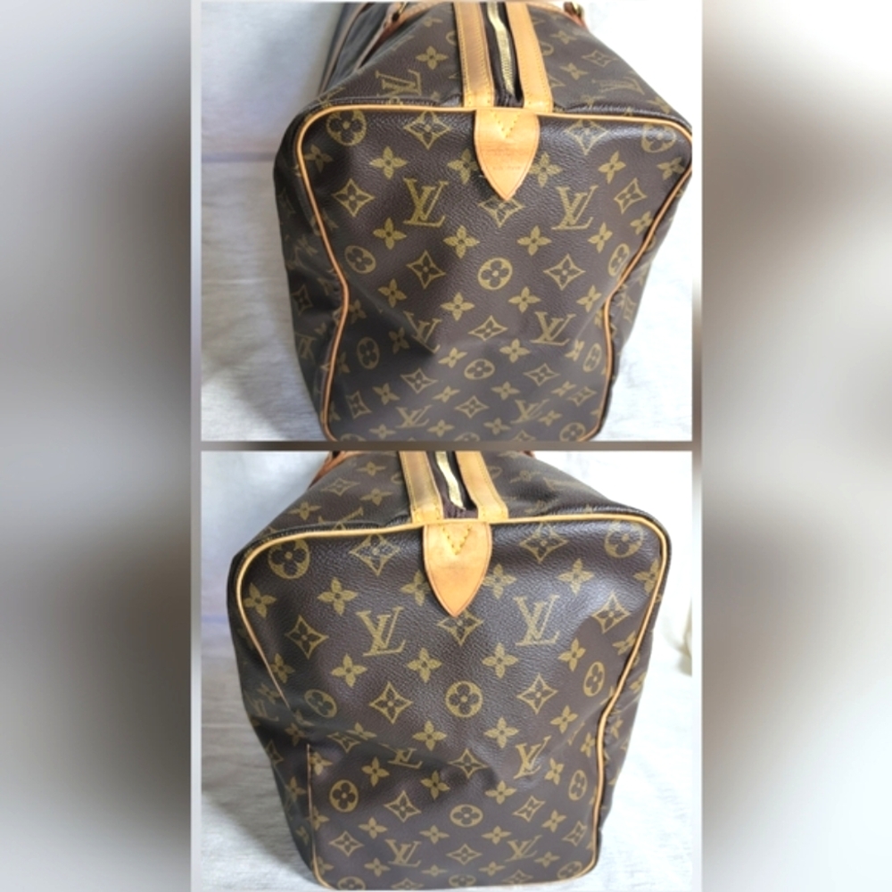 Auth💞Louis Vuitton Sac Souple 45 Monogram Coated Canvas Travel Bag - Picture 9 of 14